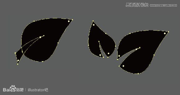 Illustrator使用钢笔制作窗帘布效果  第7张