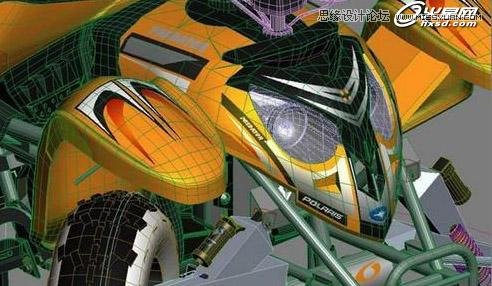 3ds Max制作四轮摩托车实例教程  第16张