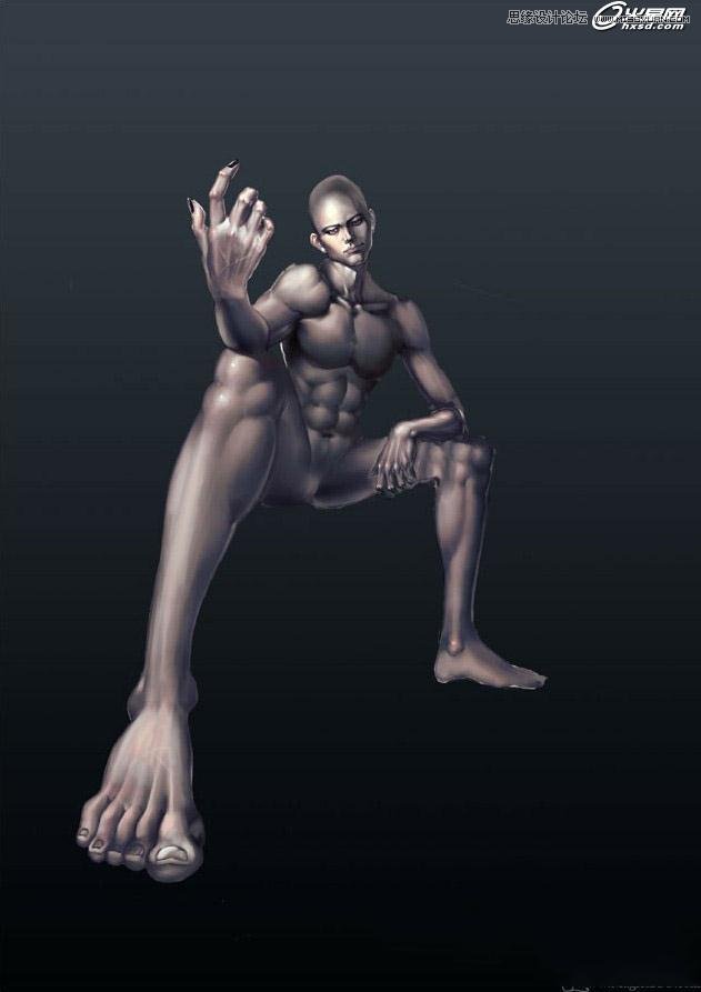 3ds Max绘制中国风的黑魔法师  第4张