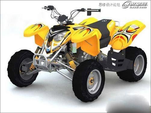 3ds Max制作四轮摩托车实例教程  第18张