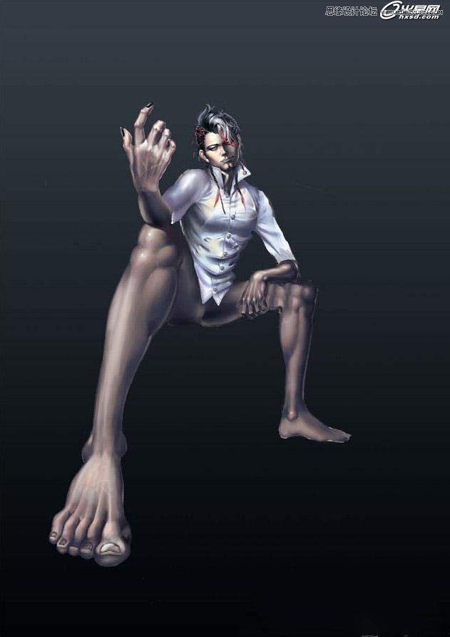 3ds Max绘制中国风的黑魔法师  第6张