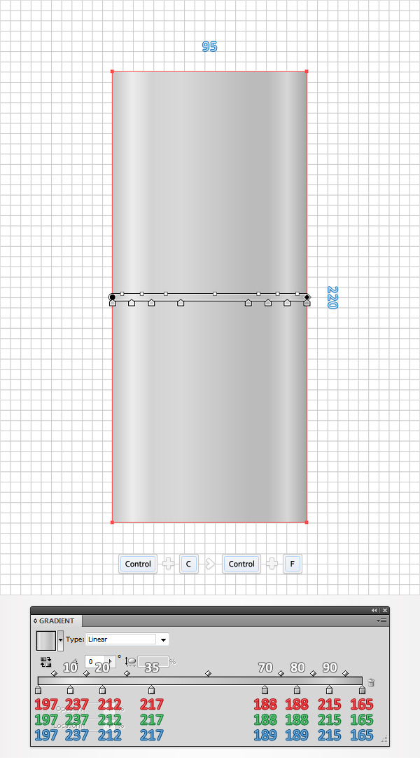 Illustrator绘制复古风格的打火机图标  第3张