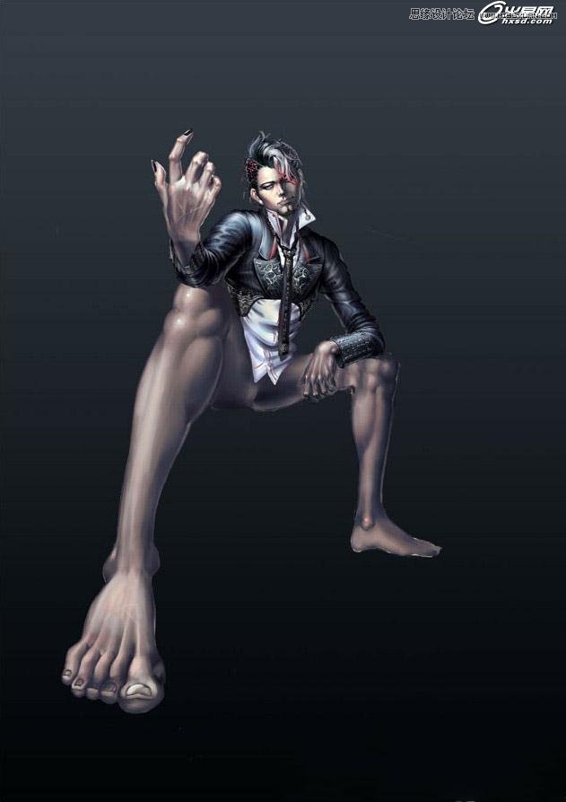 3ds Max绘制中国风的黑魔法师  第8张