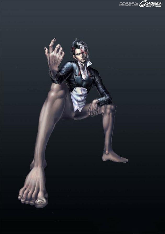 3ds Max绘制中国风的黑魔法师  第7张