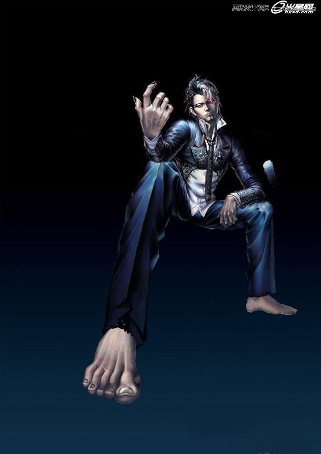 3ds Max绘制中国风的黑魔法师  第9张