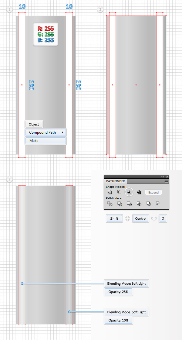 Illustrator绘制复古风格的打火机图标  第4张
