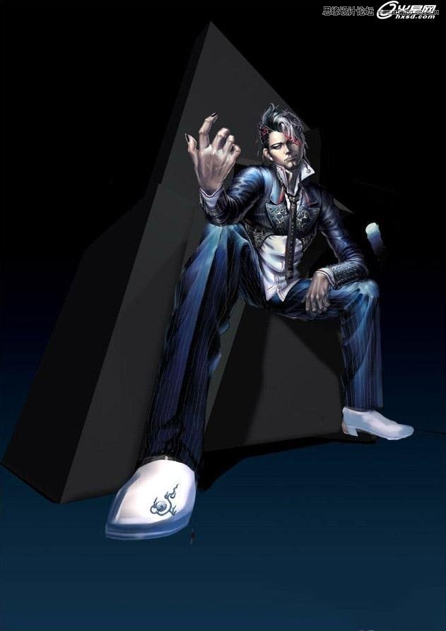 3ds Max绘制中国风的黑魔法师  第10张