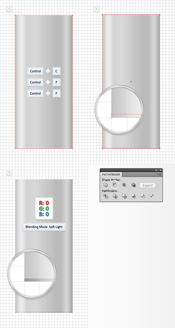 Illustrator绘制复古风格的打火机图标  第6张