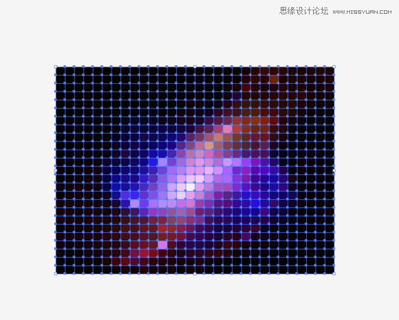 Illustrator制作炫彩风格马赛克背景  第5张