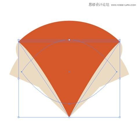Illustrator绘制复古风格的可爱卡通狐狸  第6张