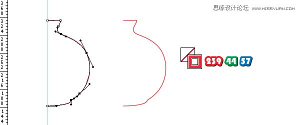 Illustrator绘制时尚唯美的玫瑰花和花屏  第3张