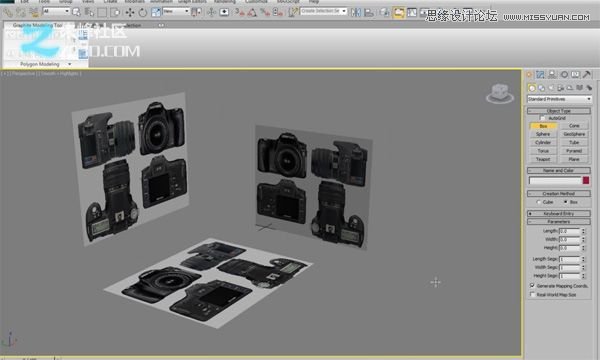 3dsmax制作数码单反照相机建模教程  第3张