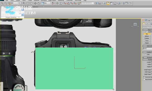 3dsmax制作数码单反照相机建模教程  第4张
