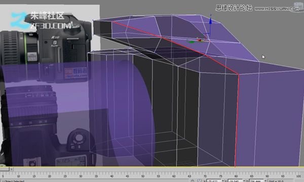 3dsmax制作数码单反照相机建模教程  第13张