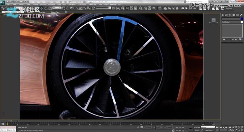 3dmax集合Vray制作标致时尚的汽车模型  第11张