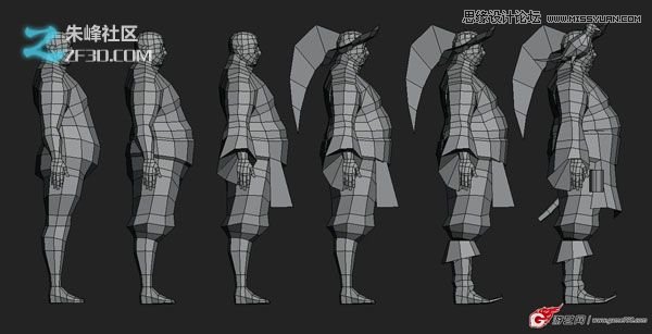3d制作网游中胖胖的海盗效果图  第3张