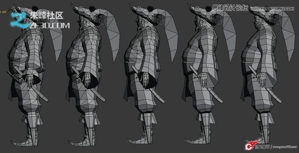 3d制作网游中胖胖的海盗效果图  第4张