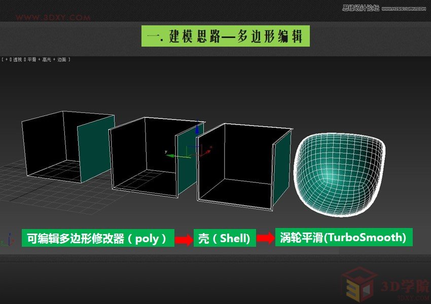 3DMAX快速制作流线造型贝壳椅教程  第4张