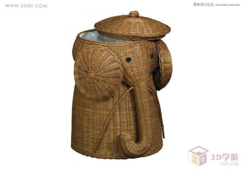 3DMAX制作逼真的藤编家具模型教程  第3张