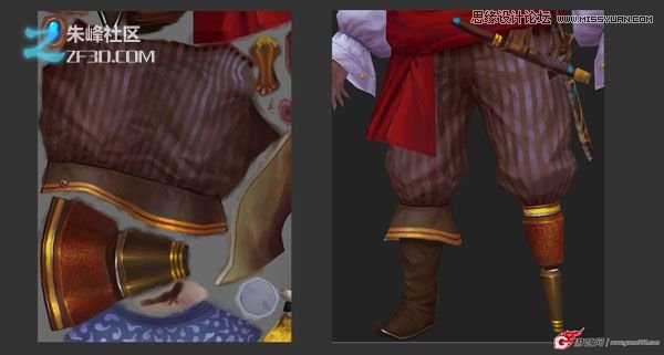 3d制作网游中胖胖的海盗效果图  第10张