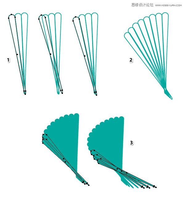 Illustrator绘制时尚彩色的逼真贝壳  第8张