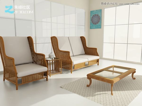 3Dmax教你制作复杂的编织图案模型  第3张