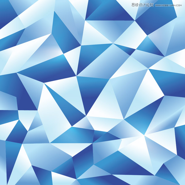 Illustrator设计时尚酷炫多边形背景教程