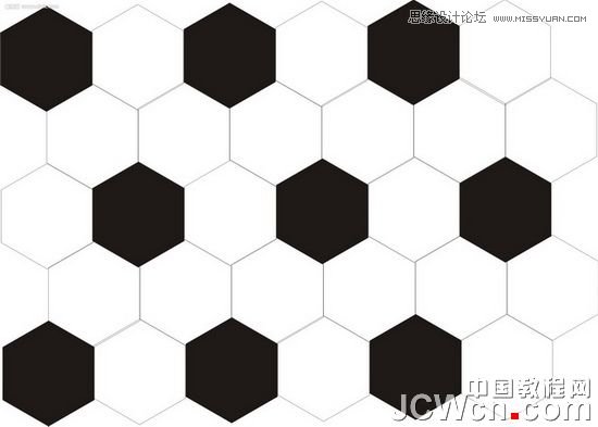 CorelDRAW巧用鱼眼工具运用制作足球技巧 第6张 CorelDRAW巧用鱼眼工具运用制作足球技巧 第6张