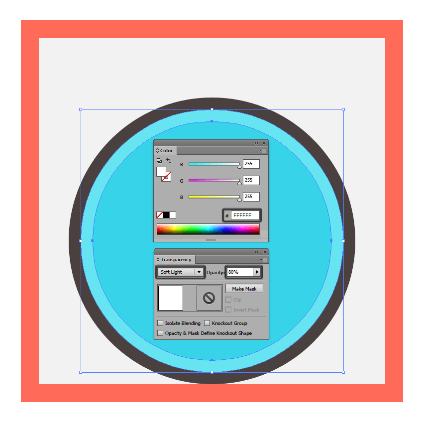 Illustrator制作可爱的夏日海滩小插画  第8张