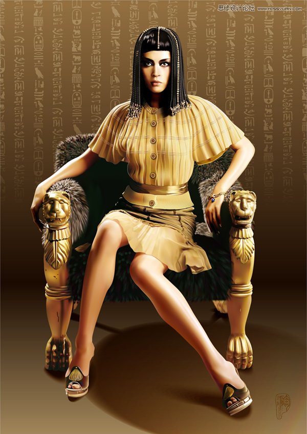 CorelDRAW模拟人物照片绘画全过程分析  第2张