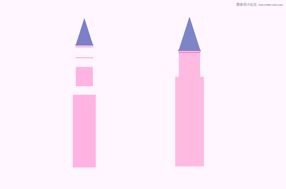 Illustrator绘制梦幻卡通风格的城堡  第6张