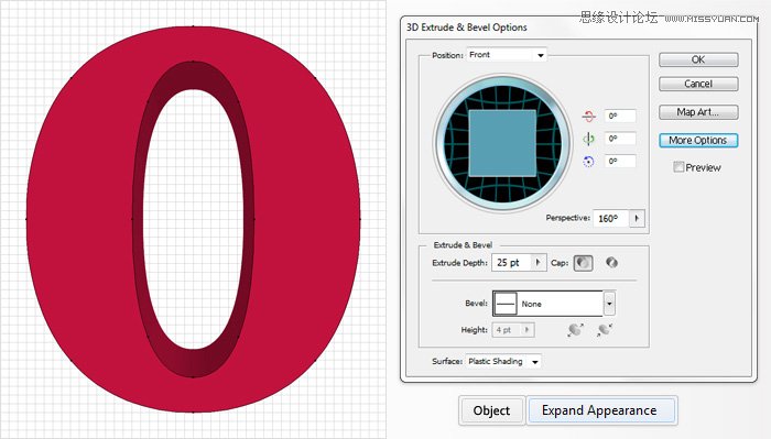 Illustrator制作立体效果的质感艺术字 第6张 Illustrator制作立体效果的质感艺术字 第6张