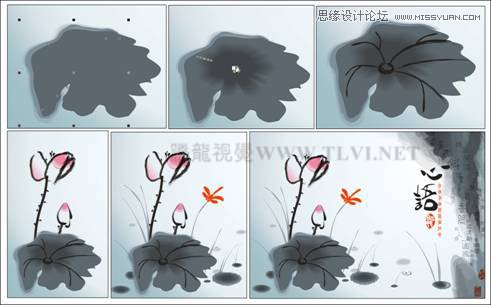 CorelDRAW实例教程：绘制中国风国画教程  第2张