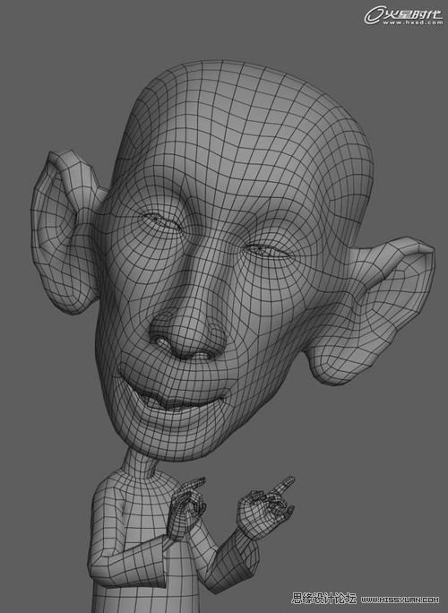 3DMAX教程:演员《马三立》创作详细解析 第2张 3DMAX教程:演员《马三立》创作详细解析 第2张