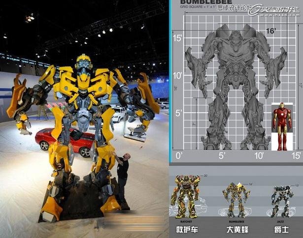 3ds Max制作变形金刚遭遇钢铁侠 第2张 3ds Max制作变形金刚遭遇钢铁侠 第2张