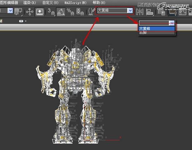 3ds Max制作变形金刚遭遇钢铁侠 第4张 3ds Max制作变形金刚遭遇钢铁侠 第4张