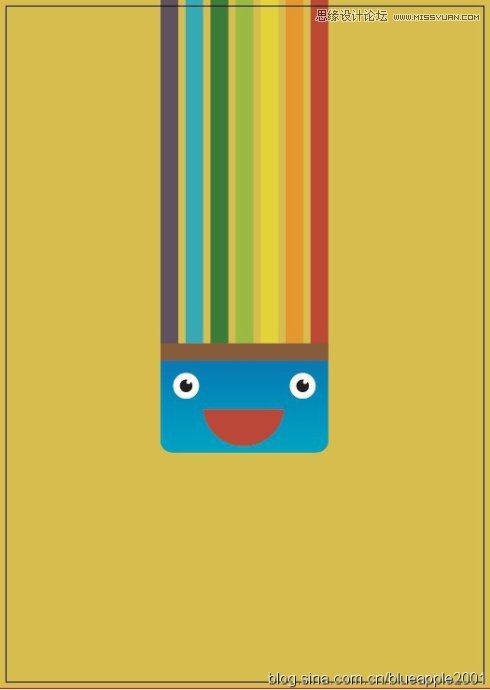 Illustrator快速制作抽象风格的插画海报  第9张