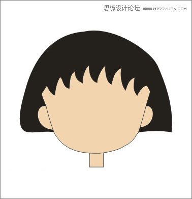 Coreldraw绘制樱桃小丸子儿童节插画  第9张