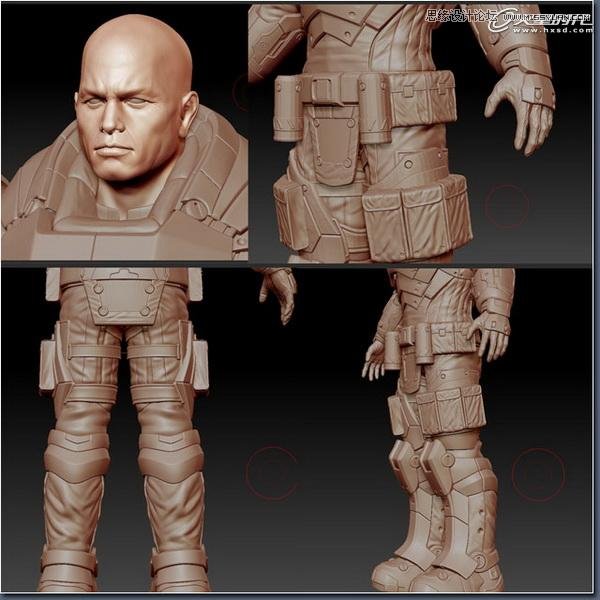 3ds Max实例教程:打造机械原型 第5张 3ds Max实例教程:打造机械原型 第5张