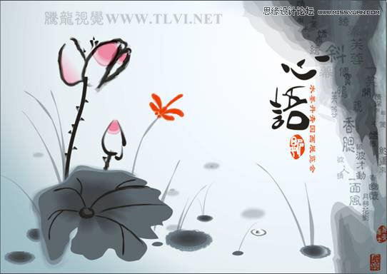 CorelDRAW实例教程：绘制中国风国画教程  第52张