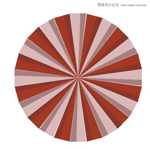 CorelDRAW交互式工具打造旋转复古背景 第5张 CorelDRAW交互式工具打造旋转复古背景 第5张