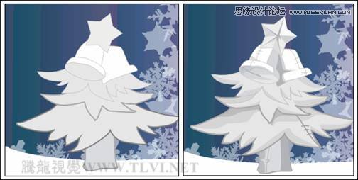 CorelDRAW实例教程：制作圣诞快乐艺术字教程  第10张