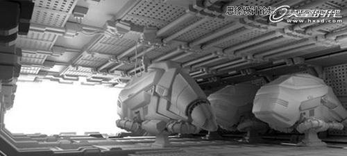 3ds Max实例教程：打造未来飞行器  第7张