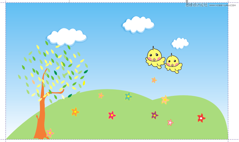 CorelDraw制作卡通桌面教程