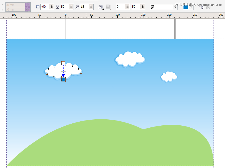 CorelDraw制作卡通桌面教程  第4张