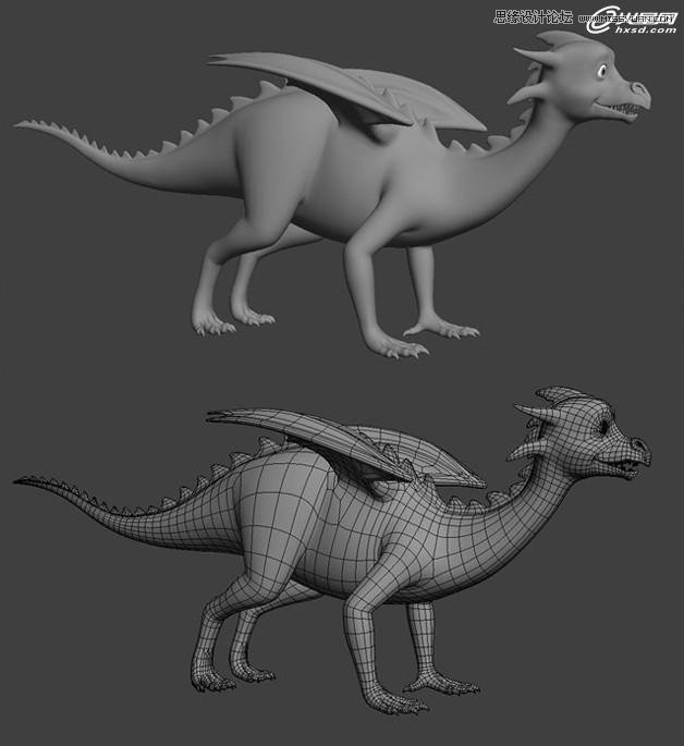 3ds Max教程:“小龙女”制作流程 第5张 3ds Max教程:“小龙女”制作流程 第5张