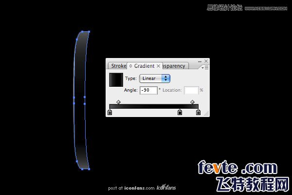 Illustrator绘制质感电池图标  第3张