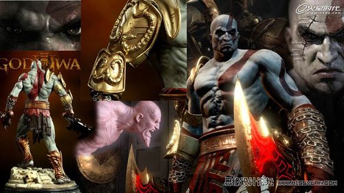 3DMAX教程：《战神》次世代人物制作解析  第2张