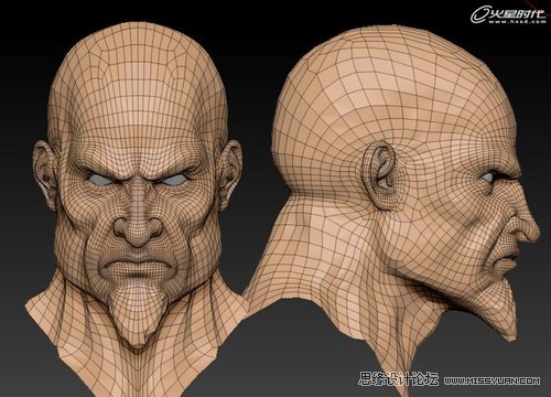 3DMAX教程：《战神》次世代人物制作解析  第4张