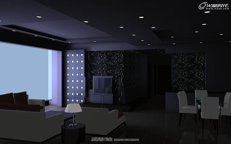 3ds Max默认渲染器灯光技巧 第3张 3ds Max默认渲染器灯光技巧 第3张